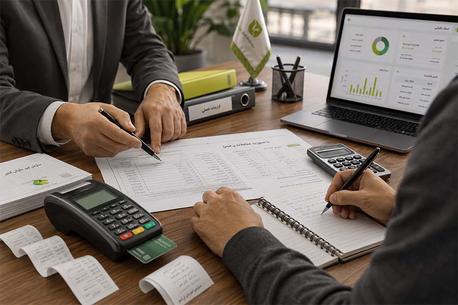 بررسی مالیات کارتخوان توسط صاحب کسب و کار و مشاور مالیاتی