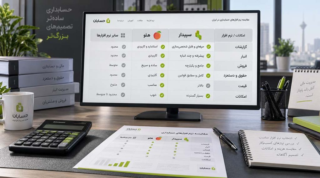بهترین نرم افزار حسابداری ایران